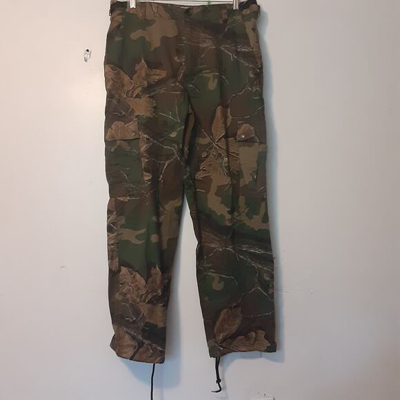 Vtg Northwest Territory Camouflage Cargo Pants Men's Size L Camo Large Hunting - Picture 1 of 10